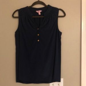 Lilly Pulitzer Silk Essie Top